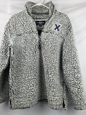 Xavier University Boxercraft Fleece Quarter Zip Sweatshirt, S